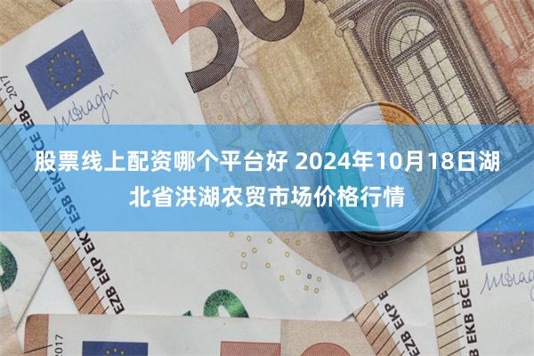 股票线上配资哪个平台好 2024年10月18日湖北省洪湖农贸